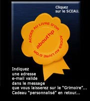 SIGNEZ NOTRE "GRIMOIRE D'OR"